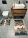 Набір килимів для ванної кімнати та туалету Model 32 "60х90 та 60х40" model 32 фото 1