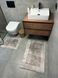 Набір килимів для ванної кімнати та туалету Model 17 "60х90 та 60х40" model 17 фото 2