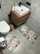 Набор ковров для ванной комнаты и туалета Model 41 "60х90 и 60х40" model 41 фото 4