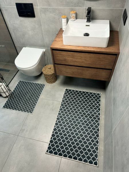 Набор ковров для ванной комнаты и туалета Model 42 "60х90 и 60х40" model 42 фото