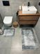 Набір килимів для ванної кімнати та туалету Model 19 "60х90 та 60х40" model 19 фото 1
