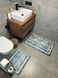 Набор ковров для ванной комнаты и туалета Model 24 "60х90 и 60х40" model 24 фото 4