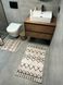 Набір килимів для ванної кімнати та туалету Model 28 "60х90 та 60х40" model 28 фото 2
