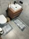 Набір килимів для ванної кімнати та туалету Model 19 "60х90 та 60х40" model 19 фото 4